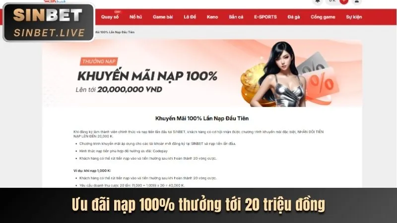 Thưởng nạp hàng ngày awin 68 club
